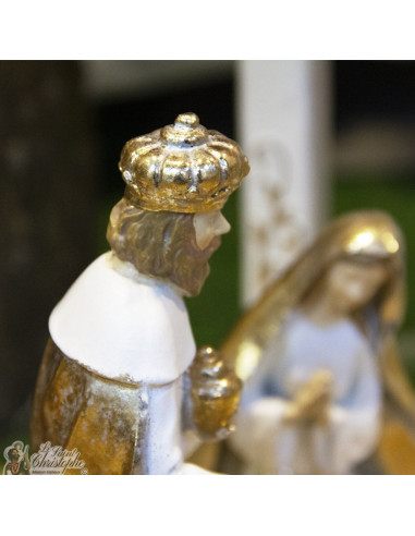 Crèche de Noël résine