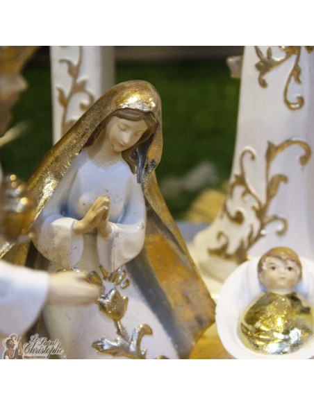 Moderne kerststal - hars