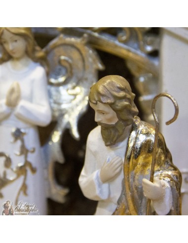 Presepio moderno in resina