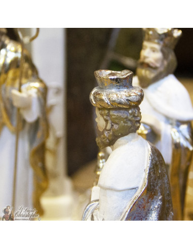 Pesebre de Navidad moderno - resina