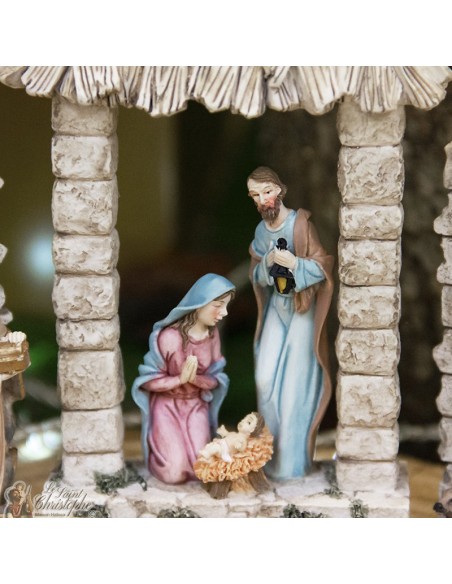 Tríptico Pesebre de Navidad