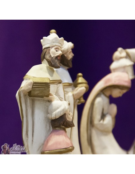 Resin Christmas crib