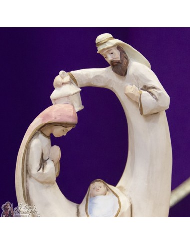 Resin Christmas crib