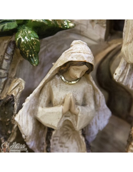 Presepio moderno in resina