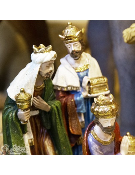 Harz Weihnachtskrippe - 11 Stück