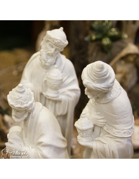 Presepio in resina - 11 pezzi