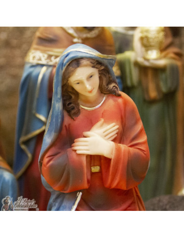 Pesebre de resina - 11 piezas