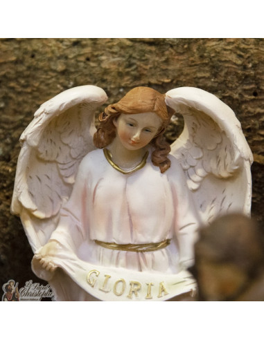 Resin Christmas crib - 11 pieces