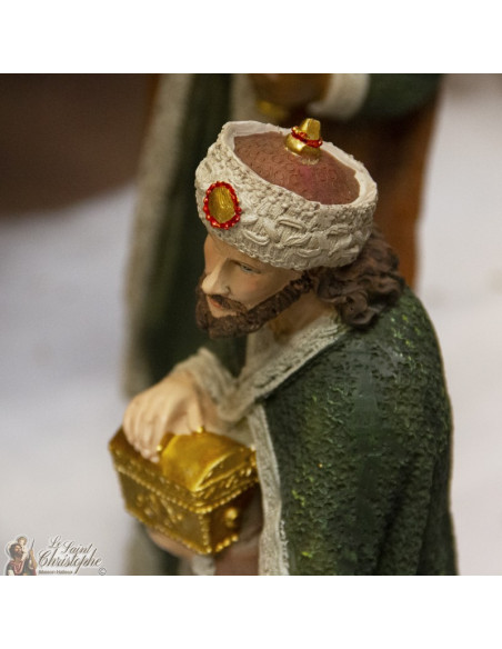 Pesebre de resina - 11 piezas