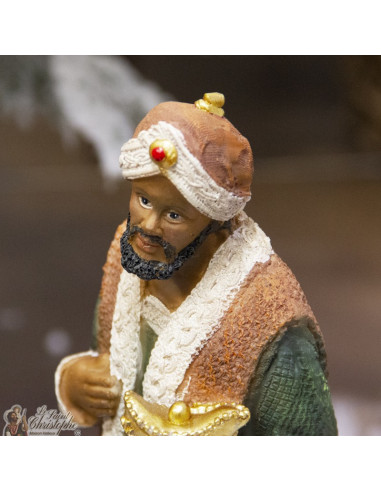 Presepio in resina - 11 pezzi