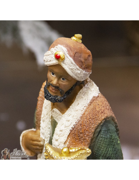 Presepio in resina - 11 pezzi