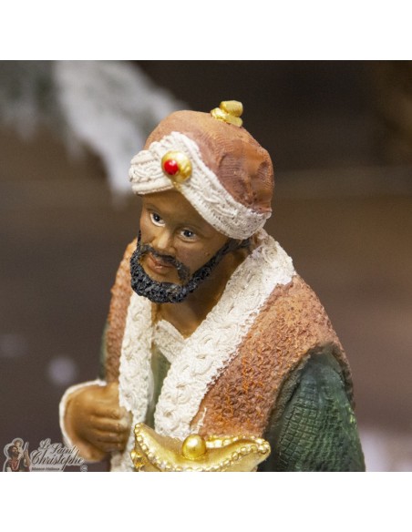 Resin Christmas crib - 11 pieces