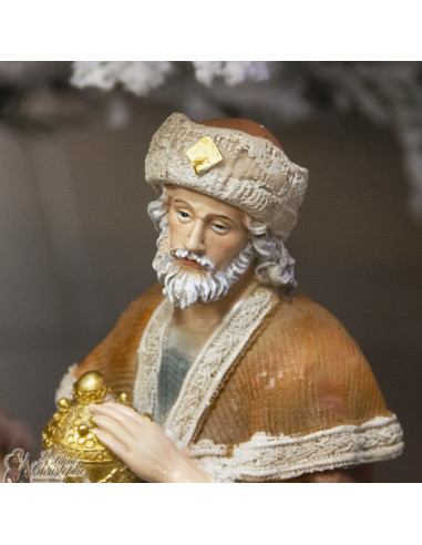 Presepio in resina - 11 pezzi