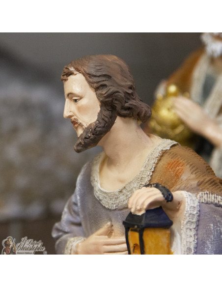 Presepio in resina - 11 pezzi