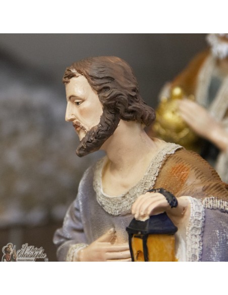 Resin Christmas crib - 11 pieces