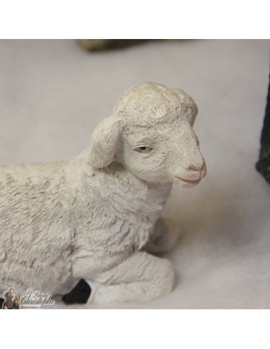 Hars kerststal - 11 stuks