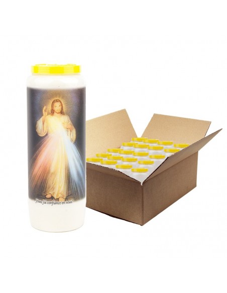 Velas de Novena Ángel de la Guarda - 20 piezas