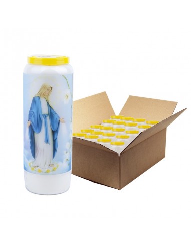 Merciful Christ Novena Candles - 20 pieces
