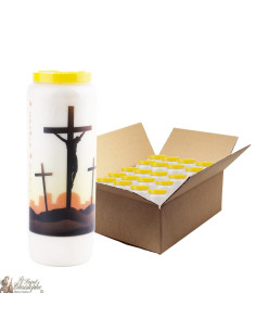 Merciful Christ Novena Candles - 20 pieces