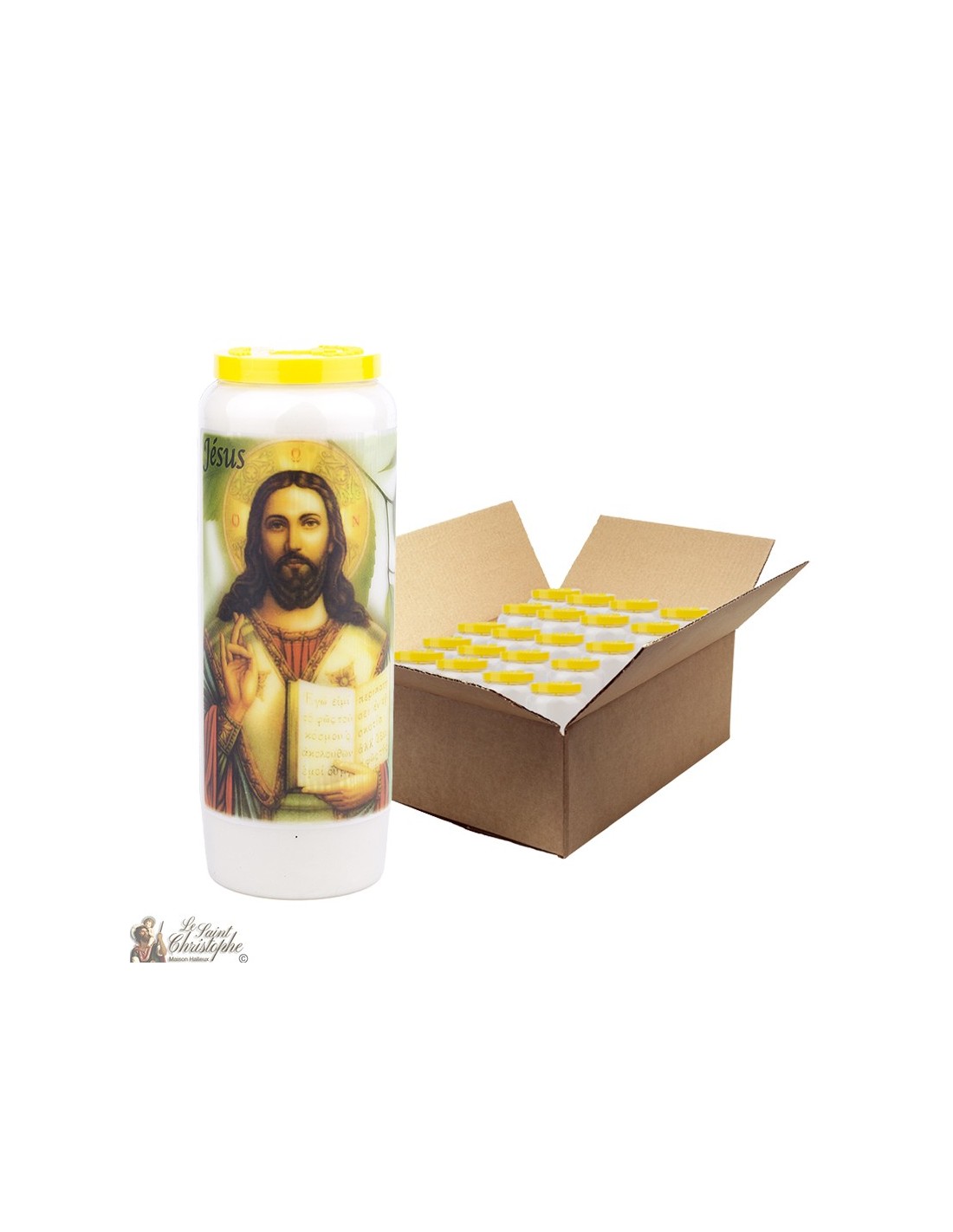 prayerjesusnovenacandles20pieces