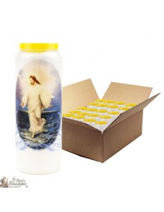 Jesus Novena candles walked on the water - 20 pieces