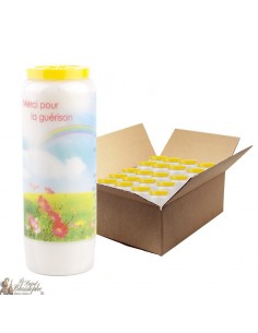 Novena candles thank you for a healing - 20 pieces