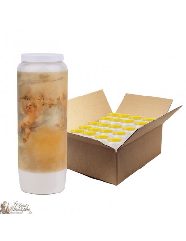 Candele Angel Novena d'epoca - 20 pezzi