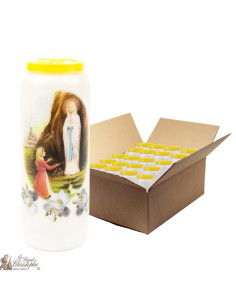 Kerze der Jungfrau Maria Novene von Guadeloupe - 20 Stück