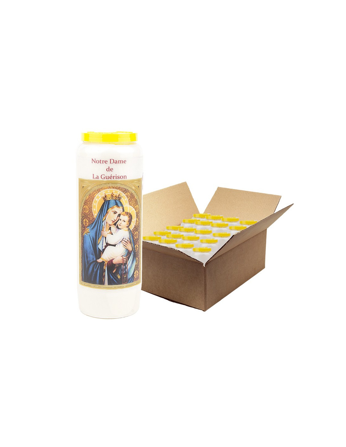 virginmaryhealingnovenacandles20pieces