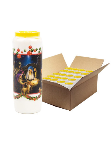 Weihnachts-Novenakerzen - 20 Stück