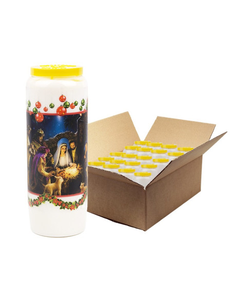 Kerstmis Novena Kaarsen - 20 stuks