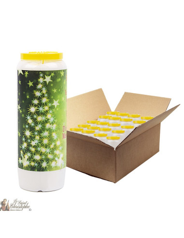 Weihnachts-Novenakerzen - 20 Stück