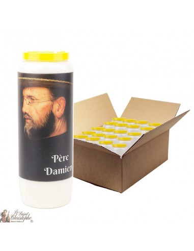 Novena candles to Father Damien - 20 pieces