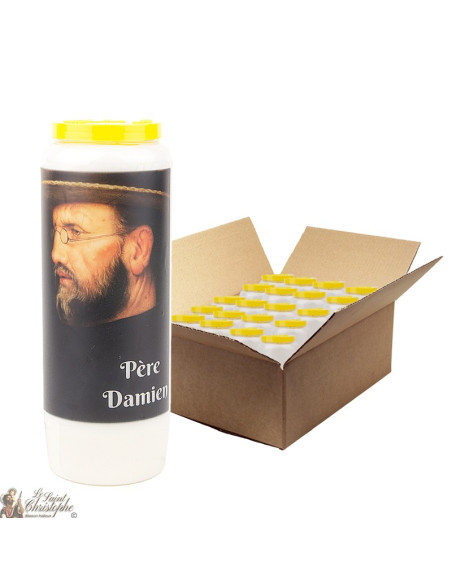 Candele Novena a Padre Damien - 20 pezzi
