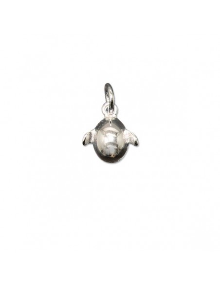 Pendentif ange protection futur maman - argent 925