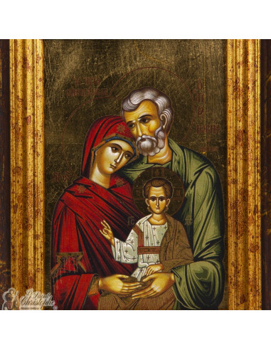 Symbolrahmen Heilige Familie 18 x 22cm