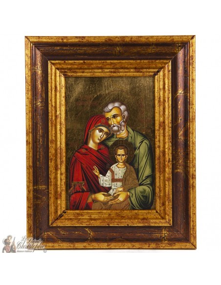 Icon frame Heilige Familie 18 x 22cm