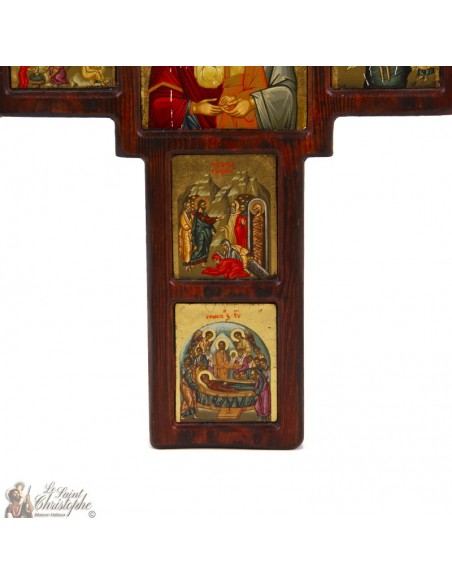 Antikes Kreuz-Symbol 34 x 24 cm