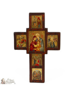 Antikes Kreuz-Symbol 34 x 24 cm