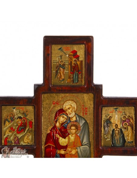 Antikes Kreuz-Symbol 34 x 24 cm