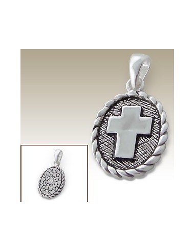 Cross pendant - Genuine silver 925
