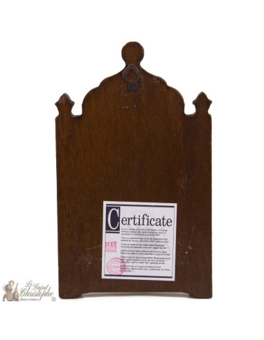 Icona Vergine Icona 13 x 21 cm - Argento 950 e placcato oro 24k