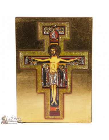 Cornice per icone croce San Francesco 14 x 20cm