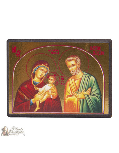 Pegatina icono de la Sagrada Familia