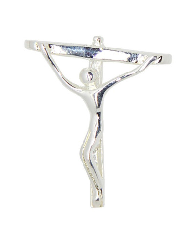 Colgante de cruz - plata genuina 925