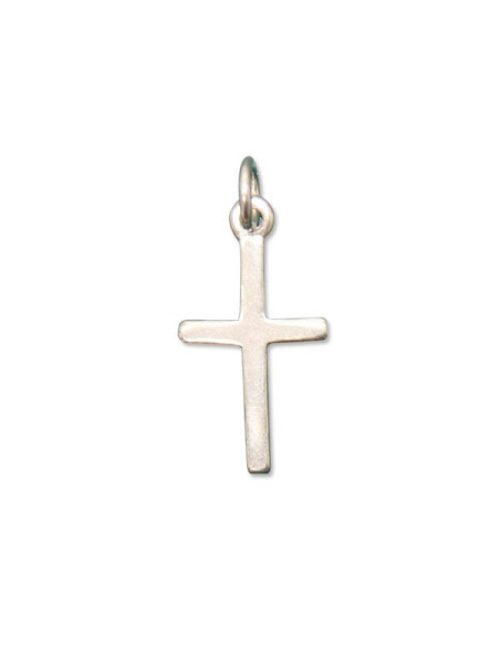 Cross pendant - genuine 925 silver