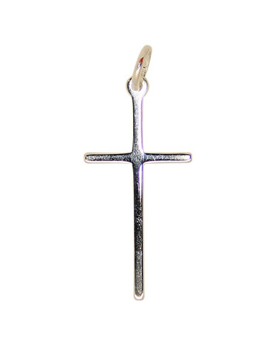Ciondolo croce - argento 925 genuino