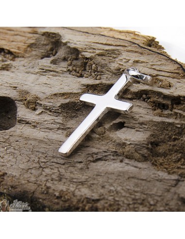 Cross pendant - genuine 925 silver