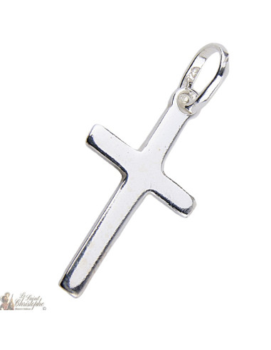 Pendentif croix - véritable Argent 925
