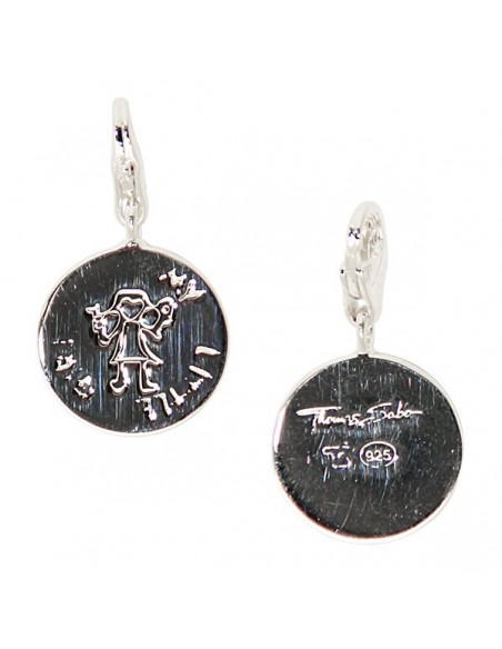 Pendentif charme ma petite fille - argent 925